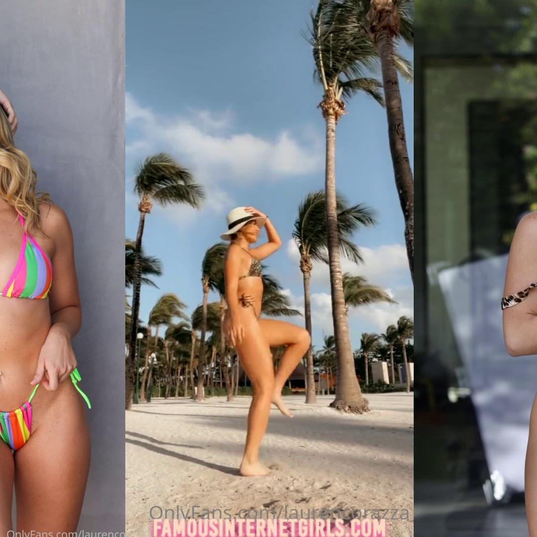 Lauren Corazza Most Sexy Bikini Dances, Tit Bouncing Insta Leaked Videos