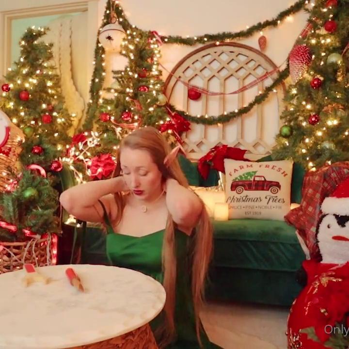 Rose Kelly Christmas Lingerie Ass Spread Video Leaked