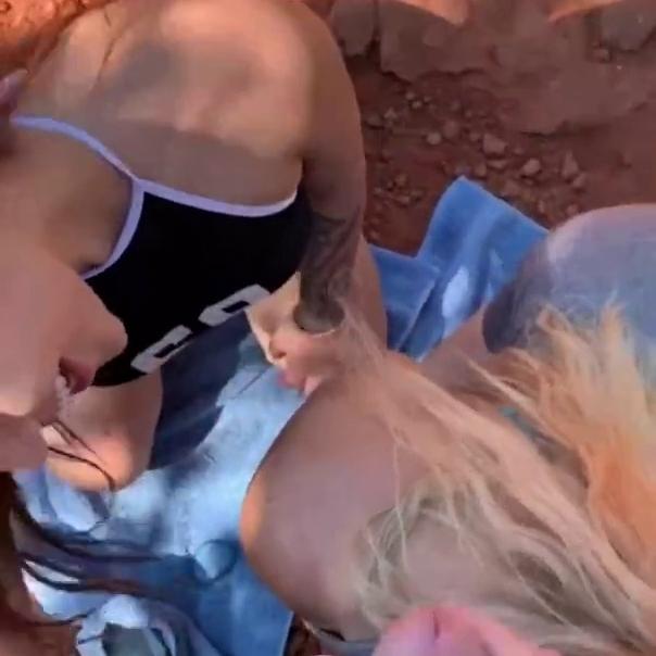 Livvalittle Outdoor Double Blowjob Fuck Video Leaked