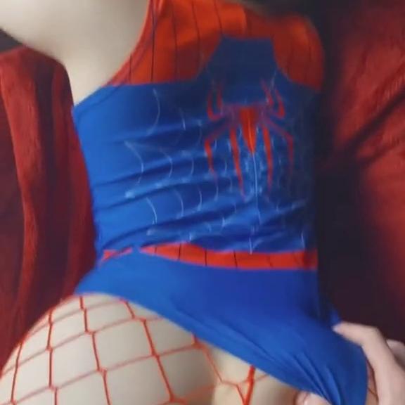 Amazing Grace Spider Girl POV Blowjob Fuck Video Leaked